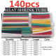 Conjunto de 140 pe&ccedil;as de tubos termo retr&aacute;teis coloridos em estojo pl&aacute;stico - Thumb - 1