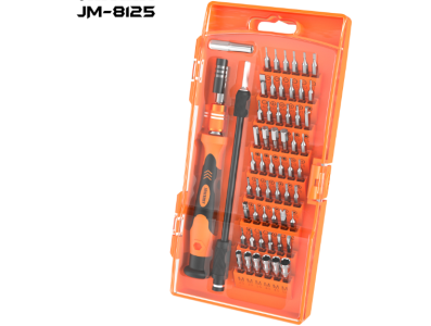 JAKEMY JM-8125 Conjunto de chaves de fenda em estojo pl&aacute;stico - Imagem 1