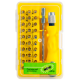 Kit multiuso de chaves de precis&atilde;o 32 em 1 amarelo (No.6011-A) - Thumb - 1