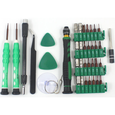Kit de Chaves de Fenda 38 em 1 S2 Verde