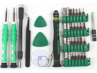 Kit de Chaves de Fenda 38 em 1 S2 Verde - Imagem 1