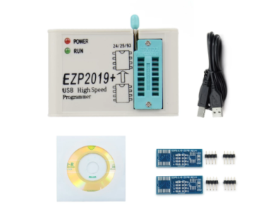 Programador USB SPI EZP2019+ alta velocidade, compat&iacute;vel com chips EEPROM/Flash/BIOS s&eacute;ries 24/25/26/93, configura&ccedil;&atilde;o padr&atilde;o - Imagem 1