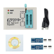 Programador USB SPI EZP2019+ alta velocidade, compat&iacute;vel com chips EEPROM/Flash/BIOS s&eacute;ries 24/25/26/93, configura&ccedil;&atilde;o padr&atilde;o
