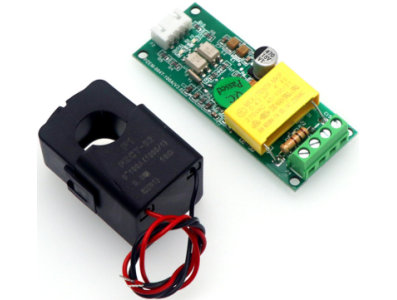 M&oacute;dulo PZEM-004T com comunica&ccedil;&atilde;o serial TTL para aquisi&ccedil;&atilde;o de tens&atilde;o, corrente e pot&ecirc;ncia AC com CT aberto - Imagem 1