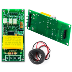 M&oacute;dulo PZEM-004T-D-P 4 pinos para Arduino, aquisi&ccedil;&atilde;o de tens&atilde;o AC, corrente e pot&ecirc;ncia com comunica&ccedil;&atilde;o serial TTL e CT fechado