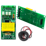 M&oacute;dulo PZEM-004T-D-P 4 pinos para Arduino, aquisi&ccedil;&atilde;o de tens&atilde;o AC, corrente e pot&ecirc;ncia com comunica&ccedil;&atilde;o serial TTL e CT fechado