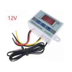 Controlador Digital de Temperatura XH-W3002 12V DC 120W Termostato Microcomputador com Cabo de 1 m