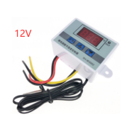 Controlador Digital de Temperatura XH-W3002 12V DC 120W Termostato Microcomputador com Cabo de 1 m