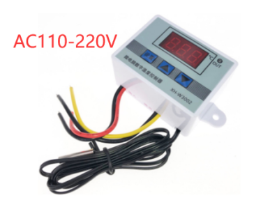 Controlador de Temperatura Digital XH-W3002 AC110-220V 1500W Termostato Microcomputador com cabo de 1 m para Arduino - Imagem 7