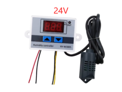 XH-W3005 Controlador de Temperatura Digital 24V com Cabo 1 m, Termostato Microcomputador - Imagem 1