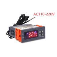 Controlador digital de temperatura STC-3000 AC110-220V, termostato microcomputador com cabo 1m, acess&oacute;rio para Arduino