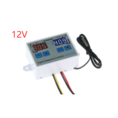 Controlador de Temperatura Digital XK-W1010 DC 12V 10A com cabo 1 m (&deg;C/&deg;F), acess&oacute;rio para Arduino
