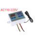 XK-W1010 Controlador de Temperatura Digital C/F AC110V-220V 10A com cabo 1m - Thumb - 1