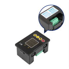Controlador de Tempo Digital T2310, Temporizador de Contagem Regressiva com Interruptor DC 24V