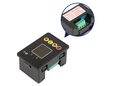 Controlador de Tempo Digital T2310, Temporizador de Contagem Regressiva AC 110-220V para Arduino - Imagem 1
