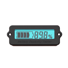 LY6W Indicador de Capacidade de Bateria 12-48V para Li-ion/LiPo Azul, Acess&oacute;rio para Arduino
