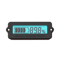 LY6W Indicador de Capacidade de Bateria 12-48V para Li-ion/LiPo Azul, Acess&oacute;rio para Arduino