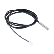 Sensor de Temperatura NTC 10K B3950 1% &agrave; prova d'&aacute;gua 1 m, sonda 5x25 mm, terminal XH2.54-2P