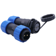 Conector SD20-2PIN 2 pinos 25A IP68 &agrave; prova d'&aacute;gua tipo aviation, plug macho e soquete f&ecirc;mea, acess&oacute;rio para Arduino