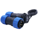 Conector aeron&aacute;utico SD20 3 pinos 25A IP68 &agrave; prova d'&aacute;gua plugue macho e soquete f&ecirc;mea para docking - Thumb - 1