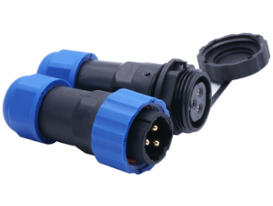 Conector aeron&aacute;utico SD20 3 pinos 25A IP68 &agrave; prova d'&aacute;gua plugue macho e soquete f&ecirc;mea para docking - Imagem 1