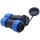 Conector aviation SD20 6 pinos 10A IP68 &agrave; prova d'&aacute;gua, plugue macho e soquete f&ecirc;mea - Thumb - 1