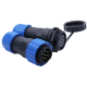 Conector SD20 7 pinos 10A IP68, acoplamento &agrave; prova d'&aacute;gua, plug macho e soquete f&ecirc;mea tipo aviation, acess&oacute;rio Arduino - Thumb - 1