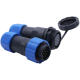 Conector SD20 tipo aeron&aacute;utico 12 pinos 5A IP68, macho e f&ecirc;mea &agrave; prova d'&aacute;gua - Thumb - 1