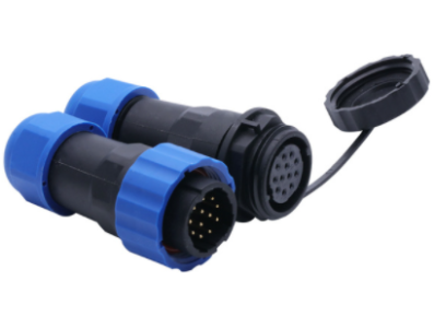 Conector SD20 14 pinos 5A IP68 tipo aviation, plugue macho e soquete f&ecirc;mea &agrave; prova d'&aacute;gua - Imagem 1