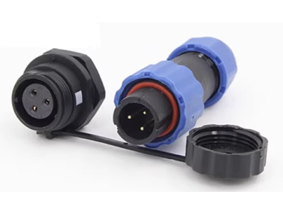 Conector aviation SD13 3 pinos 5A IP68 &agrave; prova d'&aacute;gua plugue macho e soquete f&ecirc;mea com porca traseira Acess&oacute;rio para Arduino - Imagem 1