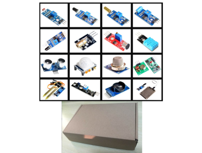 Kit com 16 m&oacute;dulos de sensores para Raspberry Pi 3 e Raspberry Pi 2 Model B, 16 tipos - Imagem 7
