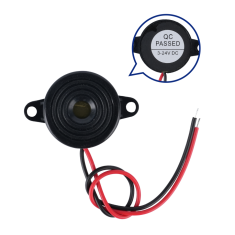 SFM-20B Buzzer ativo 23&times;12 mm som cont&iacute;nuo DC 3-24 V com cabo
