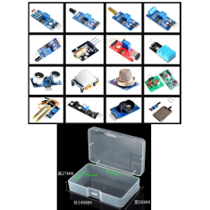 Kit 16 m&oacute;dulos de sensor (16 tipos) para Raspberry Pi 3 e Raspberry Pi 2 Model B