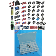 Kit educacional de inicia&ccedil;&atilde;o com 45 tipos de m&oacute;dulos de sensores