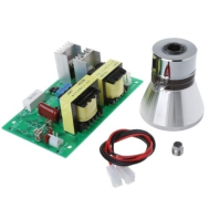 Placa geradora ultrass&ocirc;nica 220V 100W e transdutor 100W 28kHz