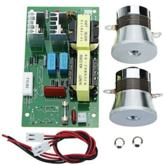 Placa geradora ultrass&ocirc;nica 220 V 100 W com 2 transdutores 50 W 40 kHz