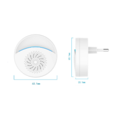 Repelente Ultrass&ocirc;nico Eletr&ocirc;nico com Plug EU