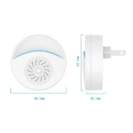 Emissor ultrass&ocirc;nico eletr&ocirc;nico com plug US, acess&oacute;rio para Arduino