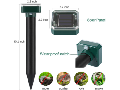 M&oacute;dulo ultrass&ocirc;nico solar quadrado, acess&oacute;rio para Arduino - Imagem 1