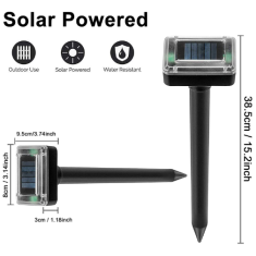 Big Square Repelente Ultrass&ocirc;nico Solar para Toupeiras, Acess&oacute;rio para Arduino