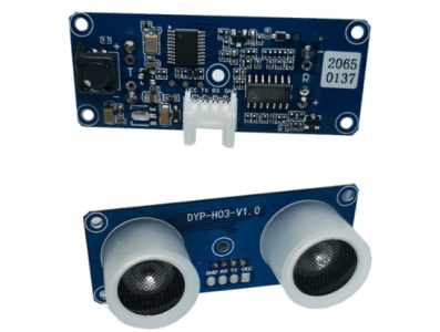 M&oacute;dulo Ultrass&ocirc;nico DYP-H03-V1.0 Sa&iacute;da UART Alcance 3-250 cm Altura de Ponto Cego Pequena - Imagem 1
