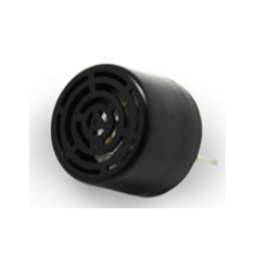 Sonda ultrass&ocirc;nica tipo aberto 16 mm 40,0 kHz 117 dB recep&ccedil;&atilde;o e transmiss&atilde;o preta NU40C16TR-2