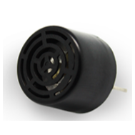 Sonda ultrass&ocirc;nica tipo aberto 16 mm 40,0 kHz 117 dB recep&ccedil;&atilde;o e transmiss&atilde;o preta NU40C16TR-2