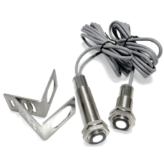 Sensor ultrass&ocirc;nico detector de folha dupla, 18 mm, IP67, 10&ndash;30 VDC, 20&ndash;70 mm, com cabo 2 m, acess&oacute;rio para Arduino