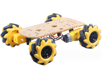 Chassi Acr&iacute;lico Mini DIY 4WD com Rodas McNamum - Imagem 1