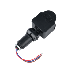 Detector de Movimento PIR (corpo humano) Preto AC 110-220V 200W Interruptor LED com Bobina