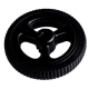 Roda/Pneu 3PI miniQ 34 mm, preta, para motor N20, acess&oacute;rio para Arduino - Thumb - 7