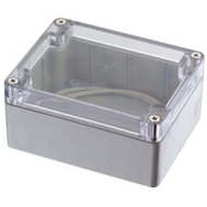 Caixa de jun&ccedil;&atilde;o ABS IP65 100 x 68 x 50 mm com tampa transparente para PCB, acess&oacute;rio para Arduino