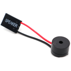 Placa principal com buzzer (alto-falante) para alarme