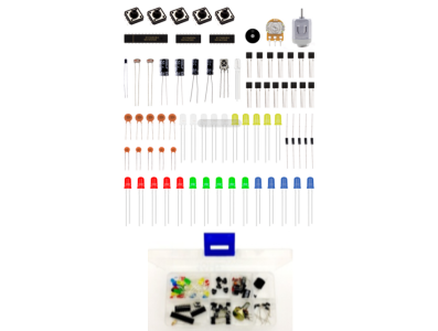 Pacote E4-4 de ventoinhas eletr&ocirc;nicas Kit D (Kits Educacionais e de Inicia&ccedil;&atilde;o) - Imagem 6